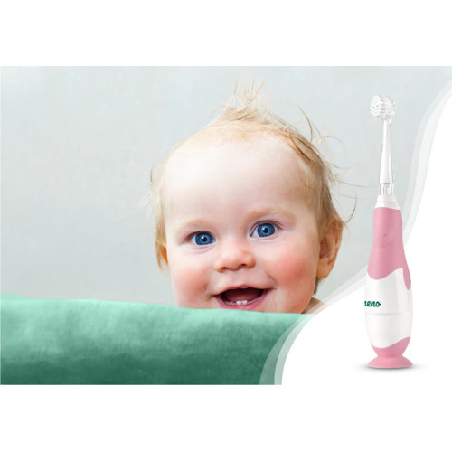 Дитяча електрична зубна щітка Neno Denti Pink (NEN-BAB-SC002) — 18265 Дитяча електрична зубна щітка Neno Denti Pink (NEN-BAB-SC002) — 18265