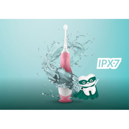 Дитяча електрична зубна щітка Neno Denti Pink (NEN-BAB-SC002) — 18265 Дитяча електрична зубна щітка Neno Denti Pink (NEN-BAB-SC002) — 18265