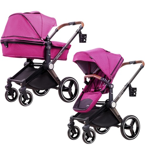 Коляска 2в1 Ninos Alba Violet (NA2018DP) — 28512