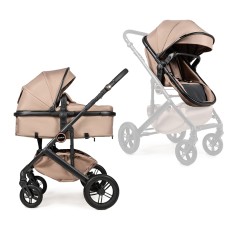 Коляска 2в1 Ninos Ave Dark Beige (NAV2026DB)