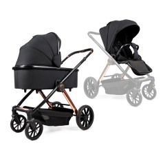 Коляска 2в1 Ninos Estrella Black Gold