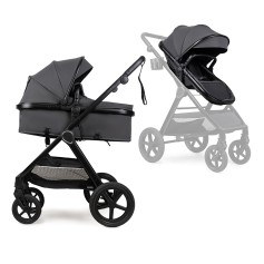 Універсальна коляска трансформер 2 в 1 Ninos Ventura Dark Grey 