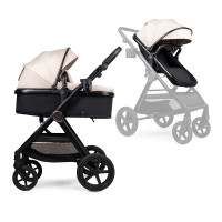Універсальна коляска трансформер 2 в 1 Ninos Ventura Light Eco Beige