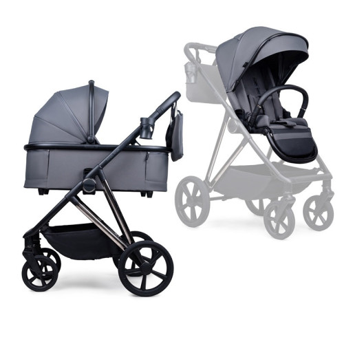 Коляска трансформер 3 в 1 Ninos Amor Deep Grey (NAM3V12026GR) — 24888