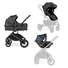 Коляска 3в1 з автокріслом Ninos Ave Black (NAV3V12026BL)