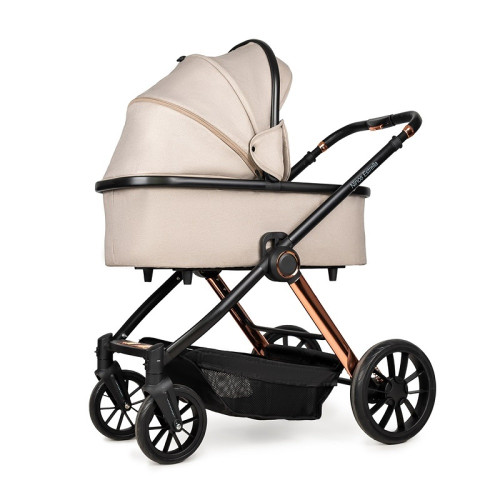 Коляска 3в1 с автокреслом Ninos Estrella Beige Gold — 21139