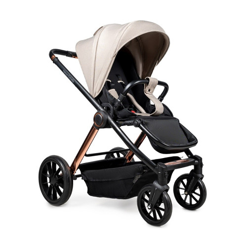 Коляска 3в1 с автокреслом Ninos Estrella Beige Gold — 21139