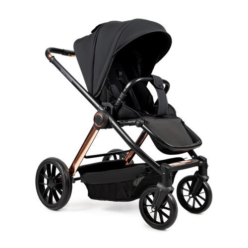 Коляска 3в1 с автокреслом Ninos Estrella Black Gold — 21138