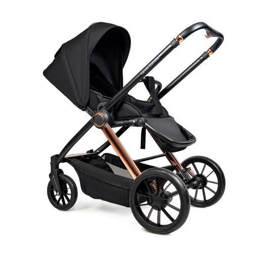 Коляска 3в1 с автокреслом Ninos Estrella Black Gold — 21138