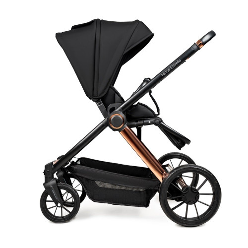 Коляска 3в1 с автокреслом Ninos Estrella Black Gold — 21138