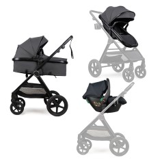 Коляска трансформер 3 в 1 Ninos Ventura Dark Grey