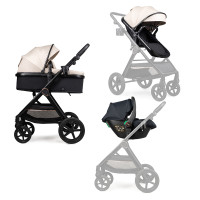 Коляска трансформер 3 в 1 Ninos Ventura Light Eco Beige