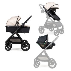 Коляска трансформер 3 в 1 Ninos Ventura Light Eco Beige