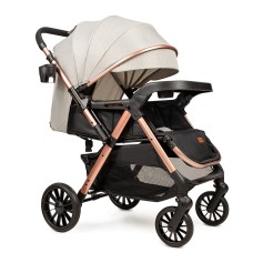 Прогулочная коляска Ninos Maxi 2 New Light Grey Gold