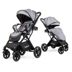 Прогулянкова коляска Ninos Nava Light Grey