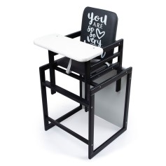 Стул для кормления Ommi Graphite Белый