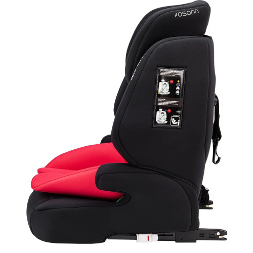Автокресло Osann Jazzi Isofix i-Size Nero+Coral — 16871 Автокресло Osann Jazzi Isofix i-Size Nero+Coral — 16871