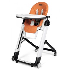 Стульчик для кормления Peg Perego Siesta Follow Me Wonder Orange (пятноустойчивый)