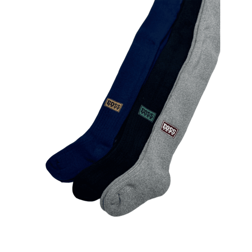 Дитячі утеплені колготки Pier Lone на махрі, з написом, 3 кольори (PV-988)