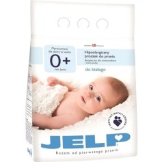 Детский гипоаллергенный стиральный порошок JELP 0+ для белого 2.24 кг (80012) 