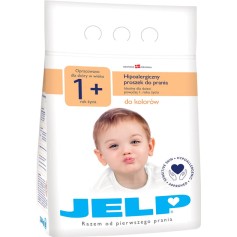 Детский гипоаллергенный стиральный порошок JELP 1+ для цветного 2.24 кг (90014)