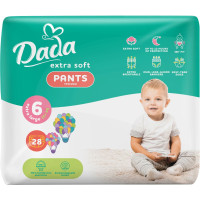 Підгузки-трусики Dada Extra Soft 6 (15+ кг) 28 шт