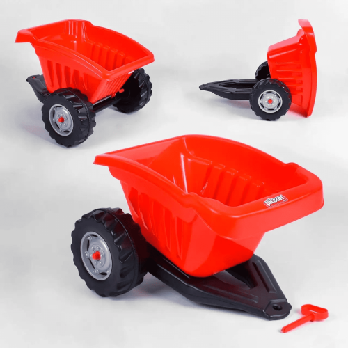 Прицеп для педального трактора Pilsan 07-317 красный