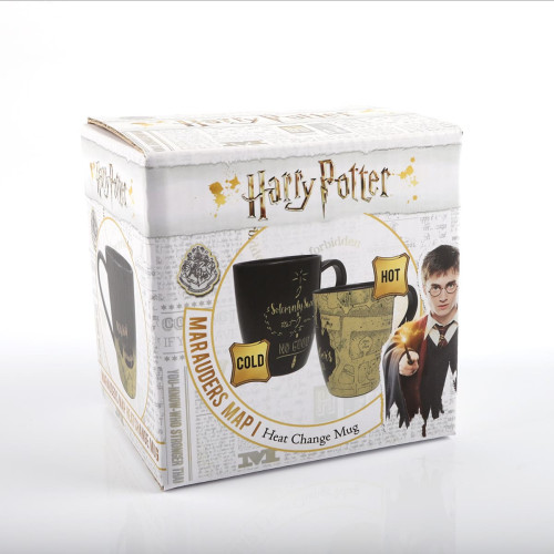 Термочувствительная чашка "Wizarding World Карта мародерів" объемом 330 мл (WW-1027) — 10566