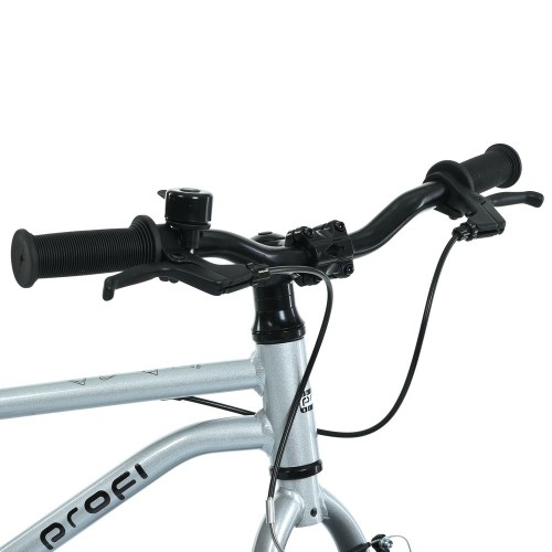 Дитячий двоколісний велосипед Prof1 Kids (MB 16LIGHTY SILVER) — 28377 Дитячий двоколісний велосипед Prof1 Kids (MB 16LIGHTY SILVER) — 28377