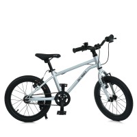 Дитячий двоколісний велосипед Prof1 Kids (MB 16LIGHTY SILVER)