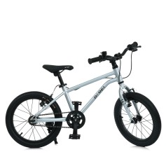 Детский двухколесный велосипед Prof1 Kids (MB 16LIGHTY SILVER)