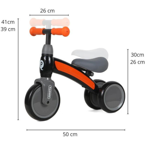 Біговел дитячий Qplay Sweetie Orange — 13592 Біговел дитячий Qplay Sweetie Orange — 13592