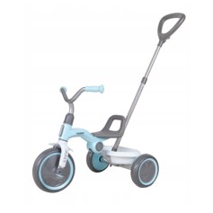 Дитячий триколісний велосипед Qplay ANT PLUS Light Blue із батьківською ручкою 