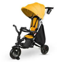 Трехколесный складной велосипед детский Qplay Nova Plus Rubber Desert Yellow