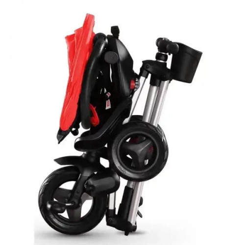 Триколісний складний велосипед дитячий Qplay Nova Plus Rubber Orange Sunset — 13644 Триколісний складний велосипед дитячий Qplay Nova Plus Rubber Orange Sunset — 13644