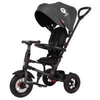 Триколісний складний велосипед дитячий Qplay Rito Rubber Black