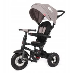 Триколісний складний велосипед дитячий Qplay Rito Rubber Grey