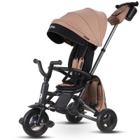 Триколісний складний велосипед Qplay Nova Plus Rubber Exclusive Brown