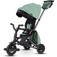Трёхколёсный складной велосипед Qplay Nova Plus Rubber Exclusive Green