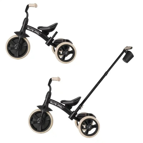 Велосипед триколісний дитячий Qplay Elite Pro Black — 13615 Велосипед триколісний дитячий Qplay Elite Pro Black — 13615