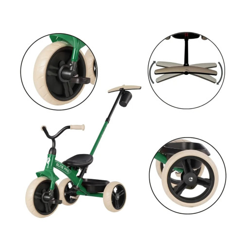 Велосипед триколісний дитячий Qplay Elite Pro Green — 13616 Велосипед триколісний дитячий Qplay Elite Pro Green — 13616
