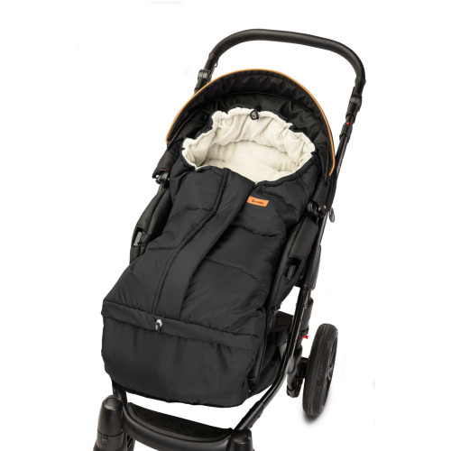 Конверт у коляску Sensillo 3в1 Black/Beige — 12533