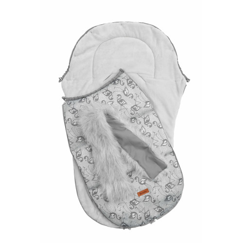 Зимовий конверт у коляску Sensillo Olaf Flamingi 100x50 (sillo-8367) — 12551 Зимовий конверт у коляску Sensillo Olaf Flamingi 100x50 (sillo-8367) — 12551
