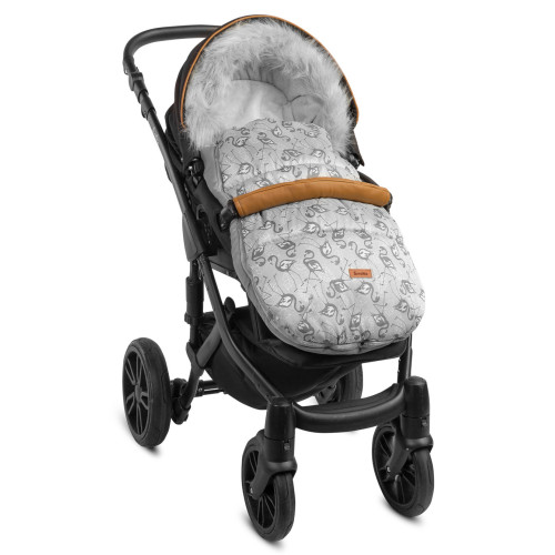 Зимовий конверт у коляску Sensillo Olaf Flamingi 100x50 (sillo-8367) — 12551 Зимовий конверт у коляску Sensillo Olaf Flamingi 100x50 (sillo-8367) — 12551