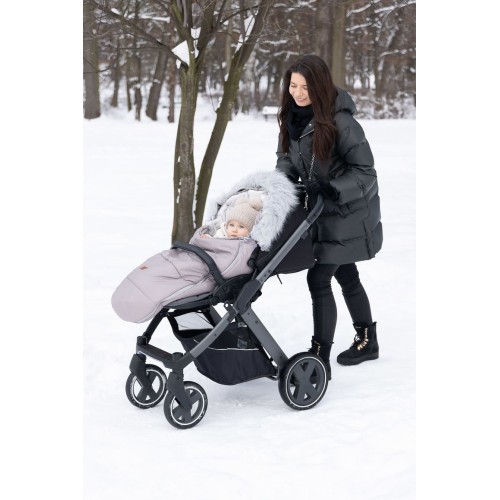 Зимний конверт в коляску Sensillo Orso Black mat 100x45 (sillo-8384) — 12568