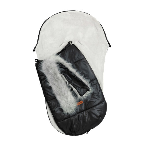 Зимний конверт в коляску Sensillo Orso Black mat 100x45 (sillo-8384) — 12568