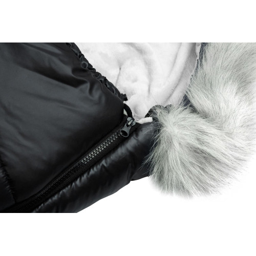 Зимний конверт в коляску Sensillo Orso Black mat 100x45 (sillo-8384) — 12568