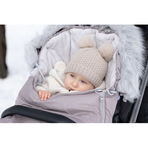 Зимний конверт в коляску Sensillo Orso Black mat 100x45 (sillo-8384) — 12568