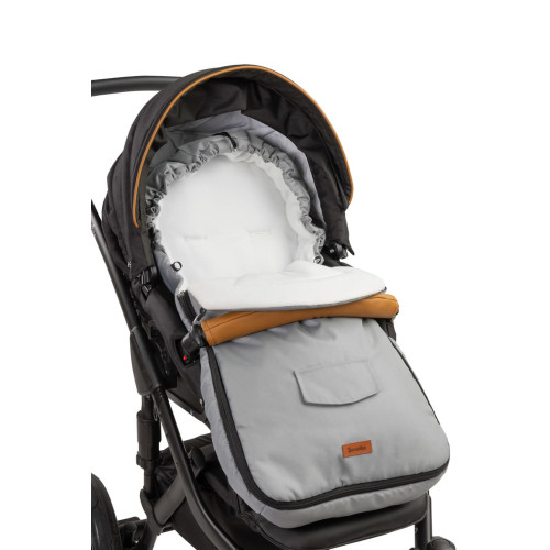 Зимовий конверт у коляску Sensillo Polar Light Grey 95x40 (sillo-804) — 12566