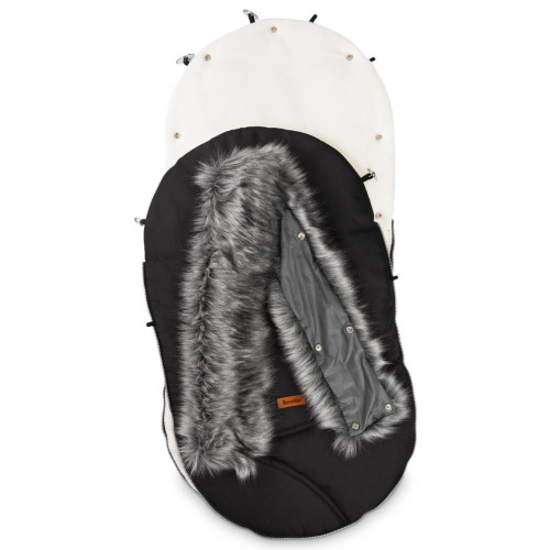 Зимовий конверт у коляску Sensillo Eskimo Black / Polar 100x46 (sillo-8330) — 12544 Зимовий конверт у коляску Sensillo Eskimo Black / Polar 100x46 (sillo-8330) — 12544